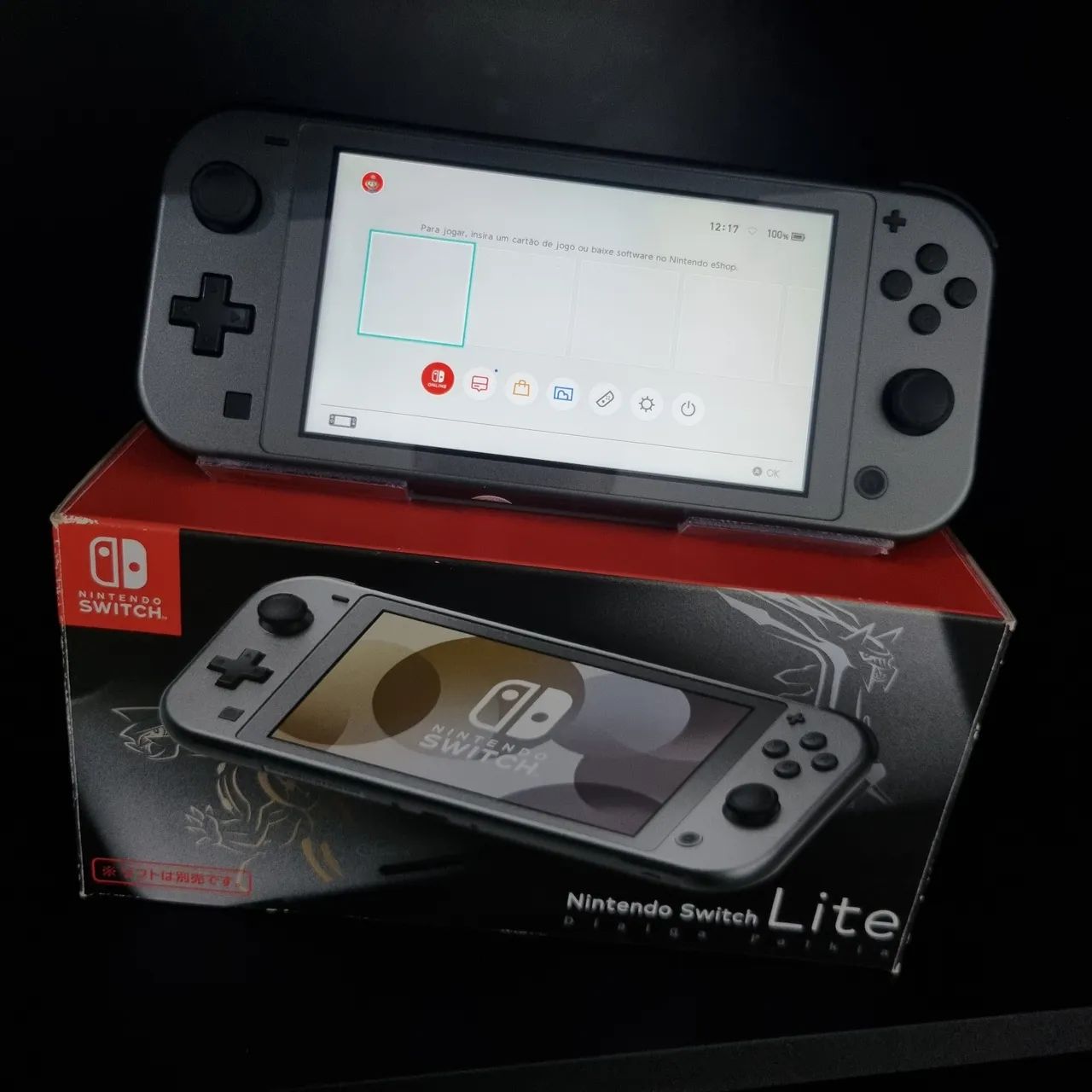 Nintendo Switch edições especiais Zacian & Zamazenta e Dialga