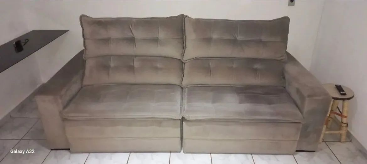 Sofá Retrátil 2,40 cm - Foto 2