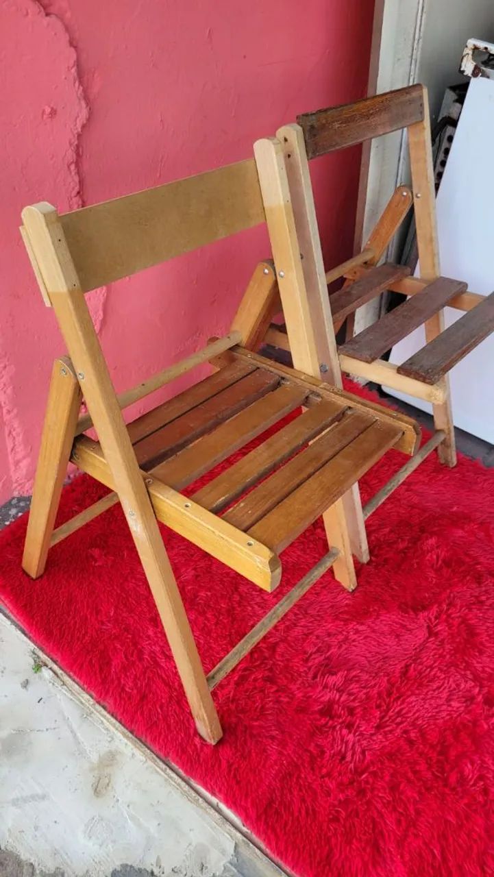 2 cadeiras desmontável  - Foto 3