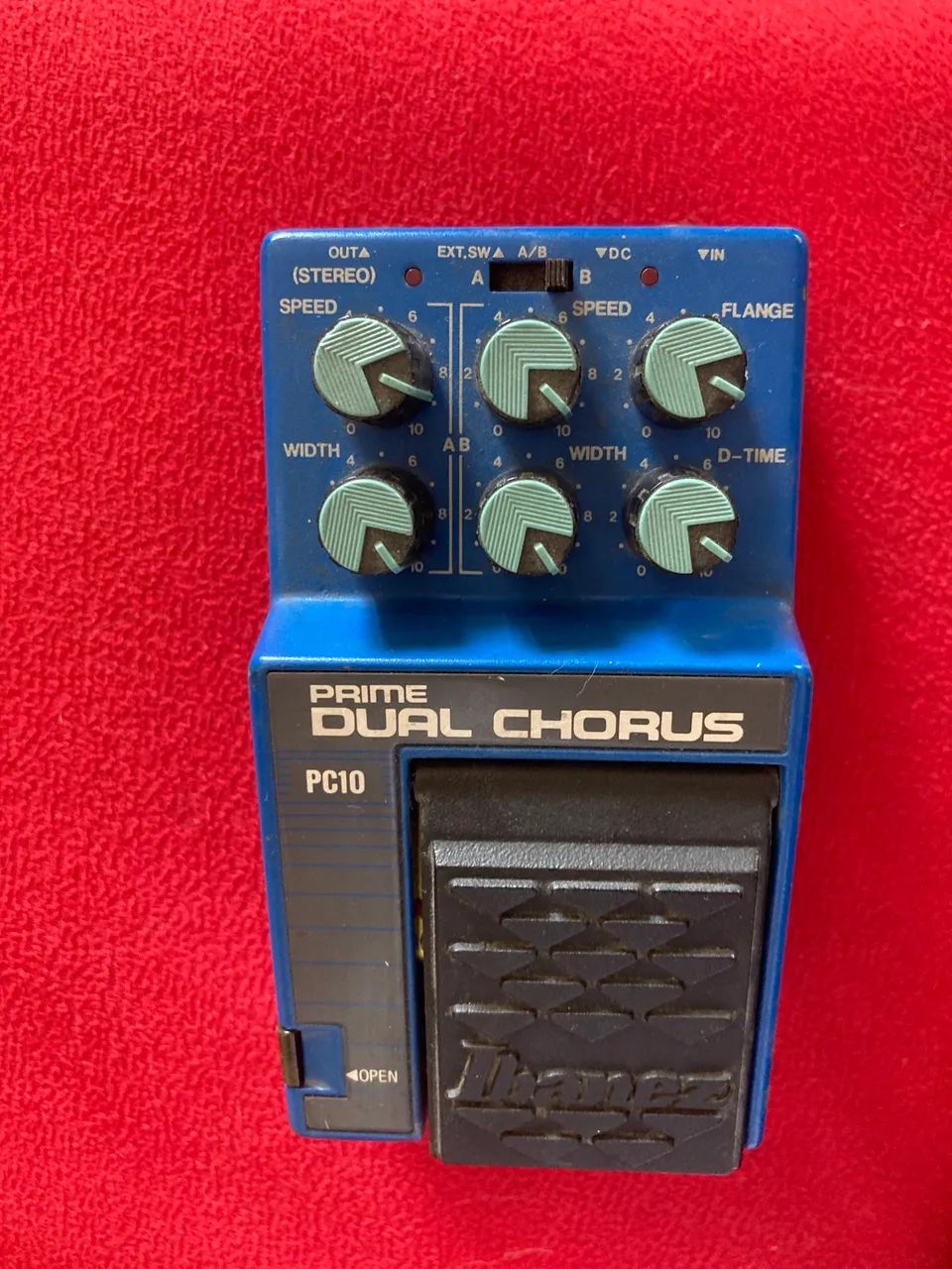 Ibanez PC10 Prime Dual Chorus Vintage anos 80 - raro - funcionando