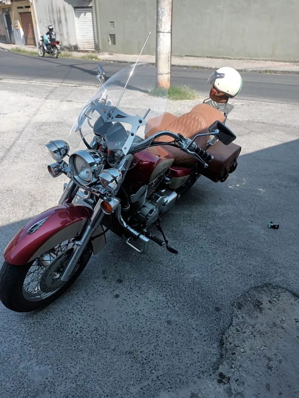 Motocicleta Honda shadow