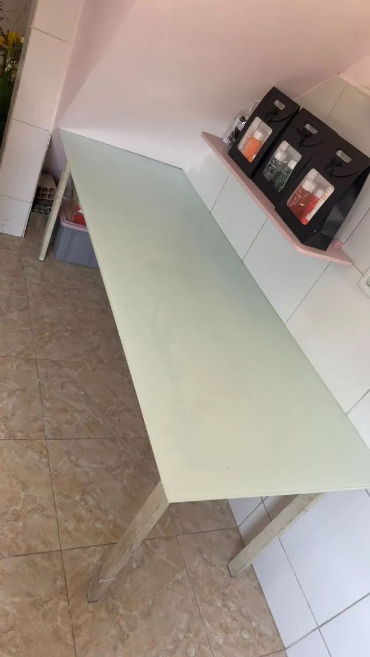 Mesa de vidro 