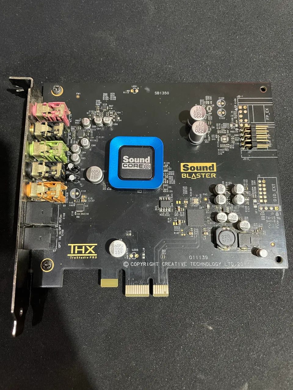 Placa De Som Pcie Thx Recon3d Sb1350 - Foto 4