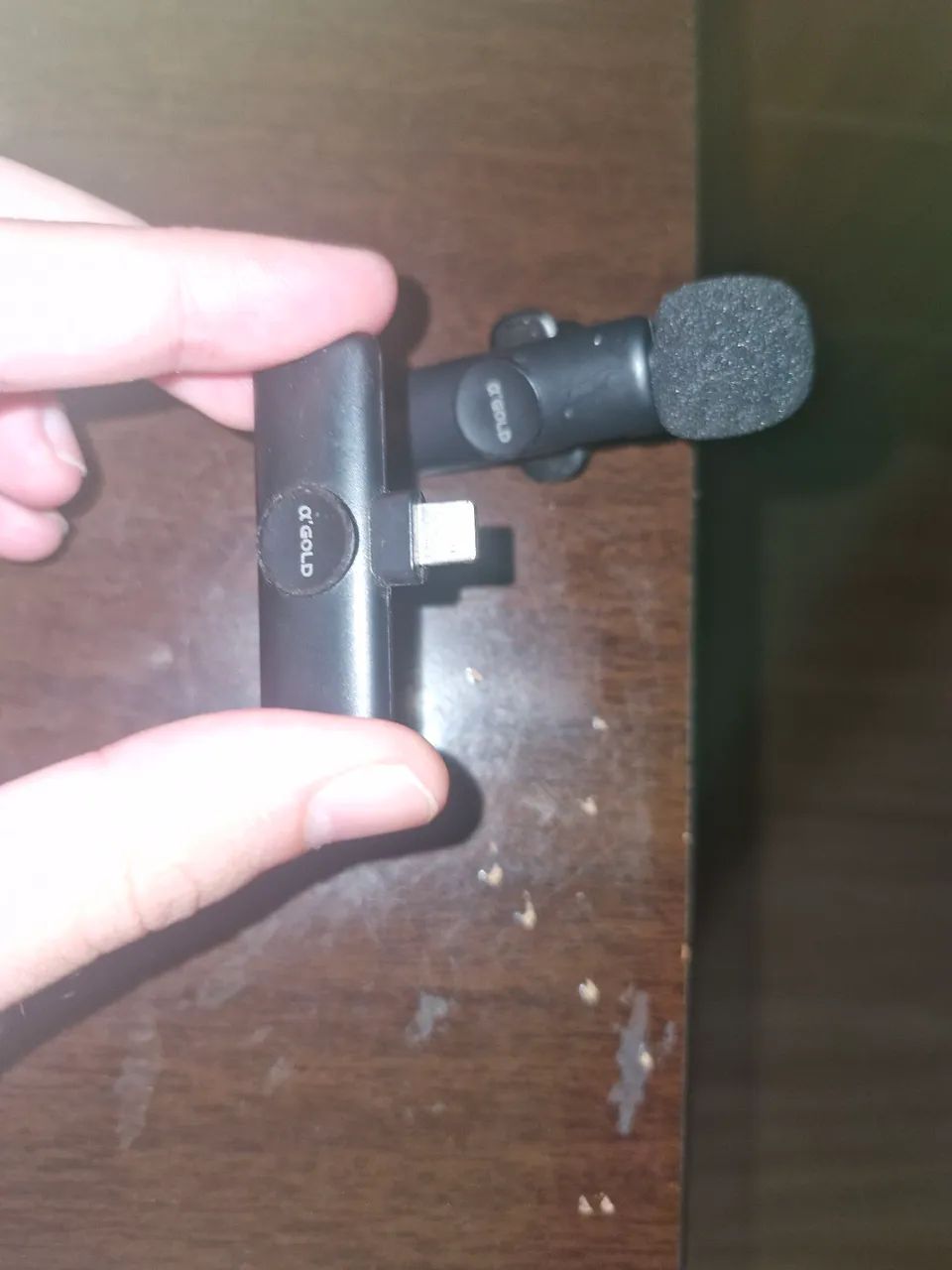 microfone lapela agold - Foto 2