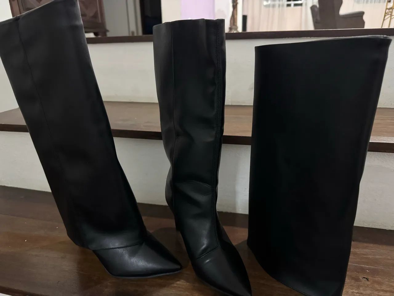 Bota Constance Cano Alto - Foto 5