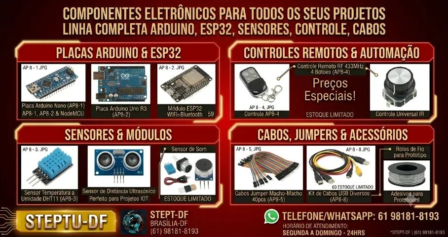 COMPONENTES ELETRÔNICOS