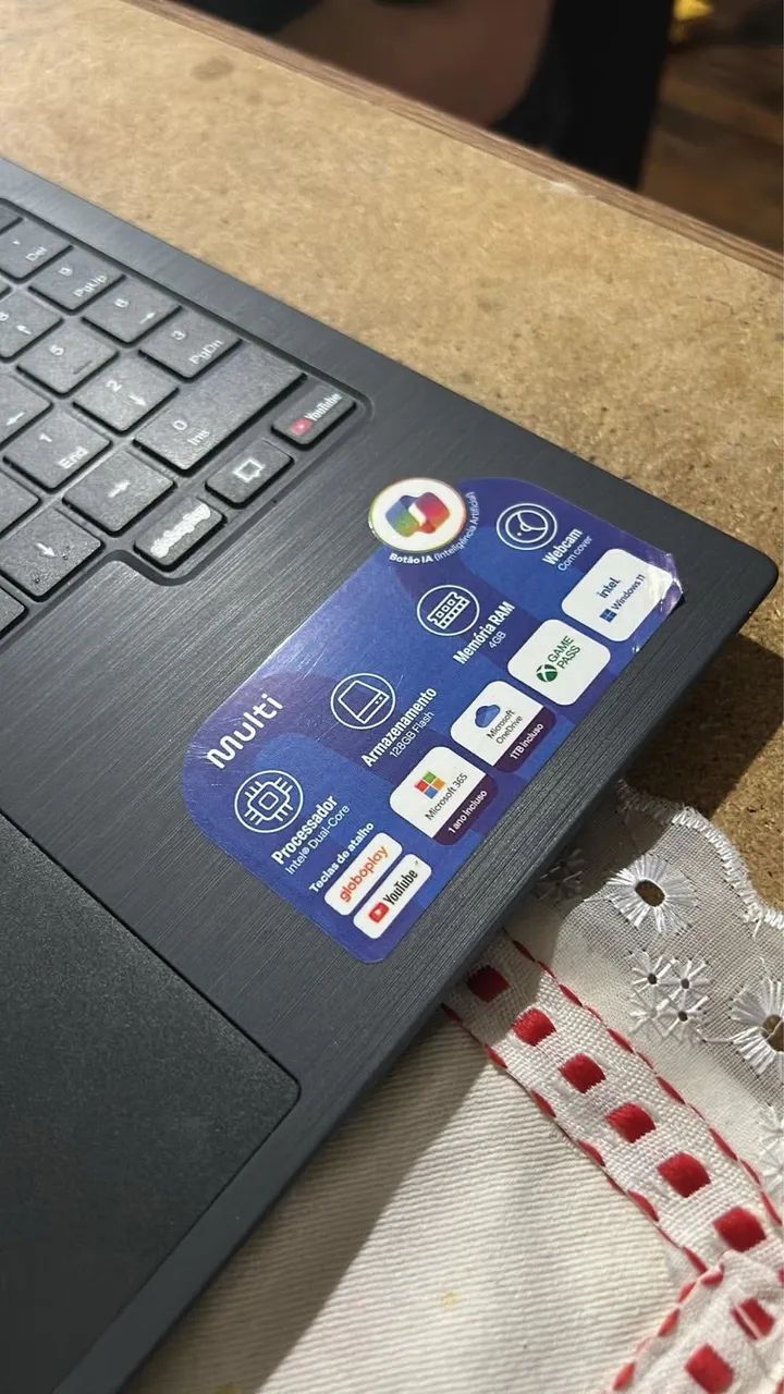 Notebook seminovo