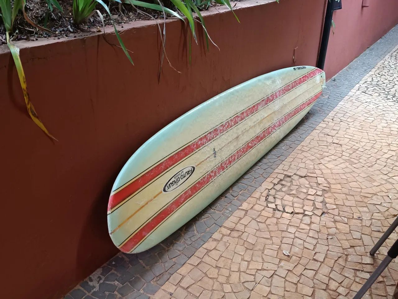 Longboard 9'2"  - Prancha de surf com capa. - Foto 3