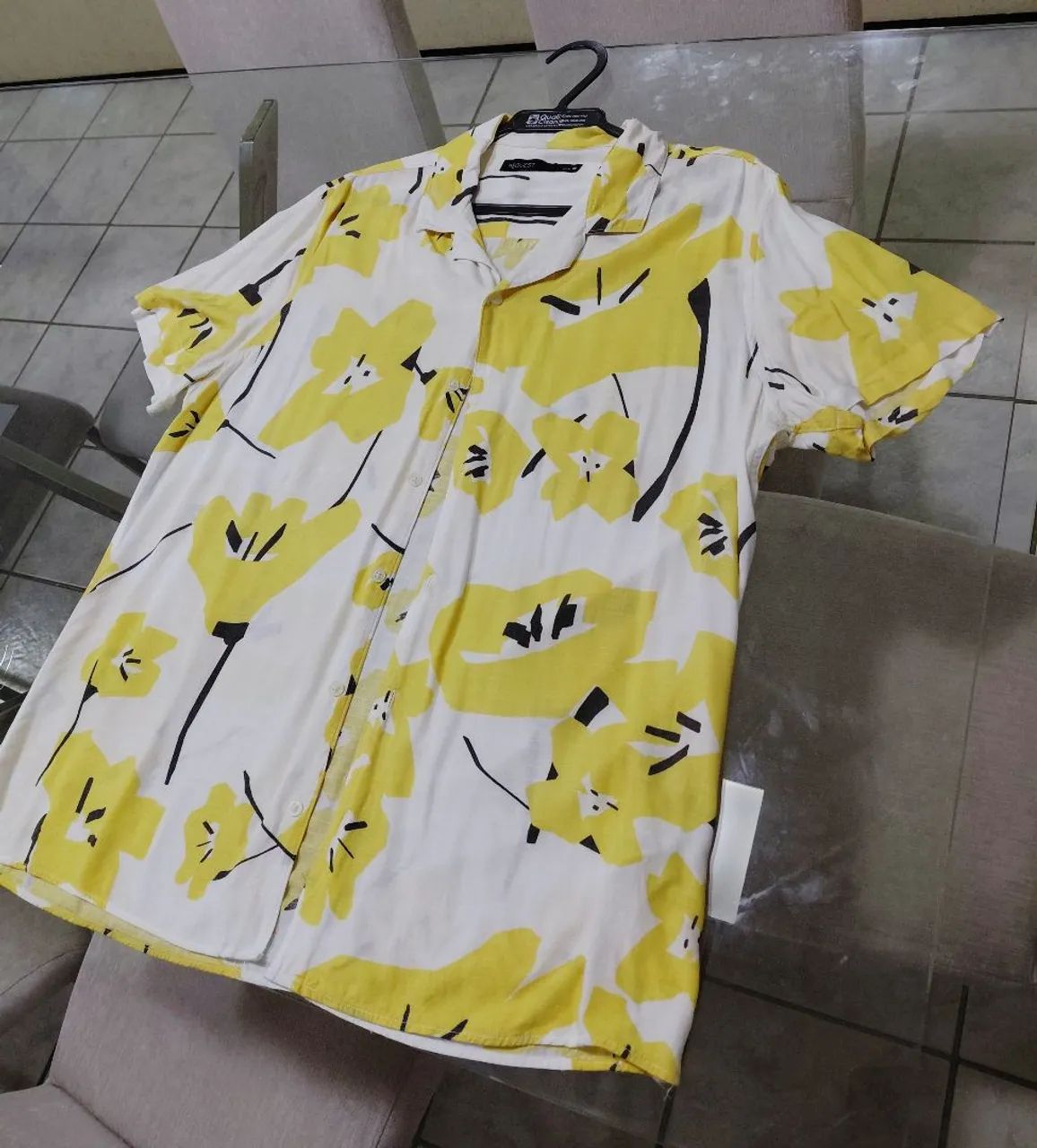 Camisa Request Slim estampada  - Foto 2
