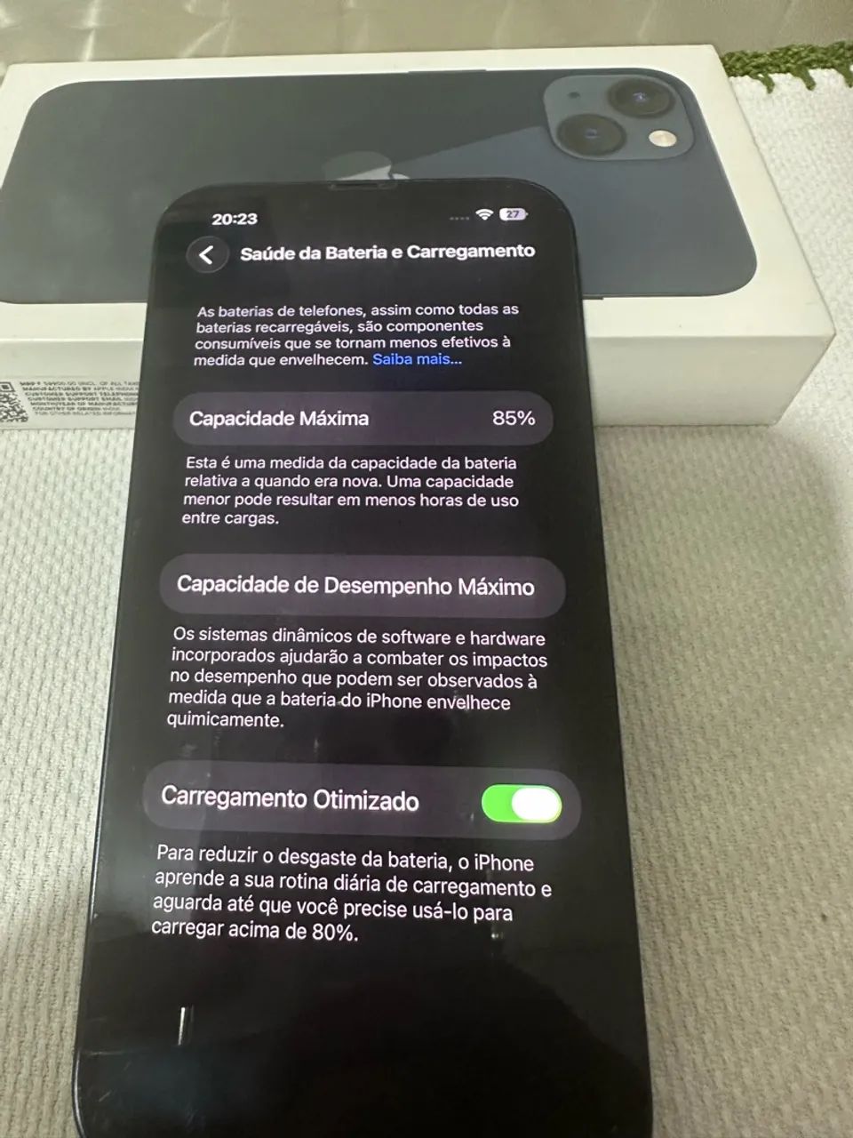 iPhone 13 128GB Midnight - Bateria 85% - Foto 2