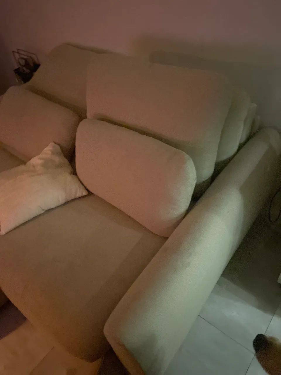 Retractable two-seat sofa with optional sofa bed without rear box.463752756630005761