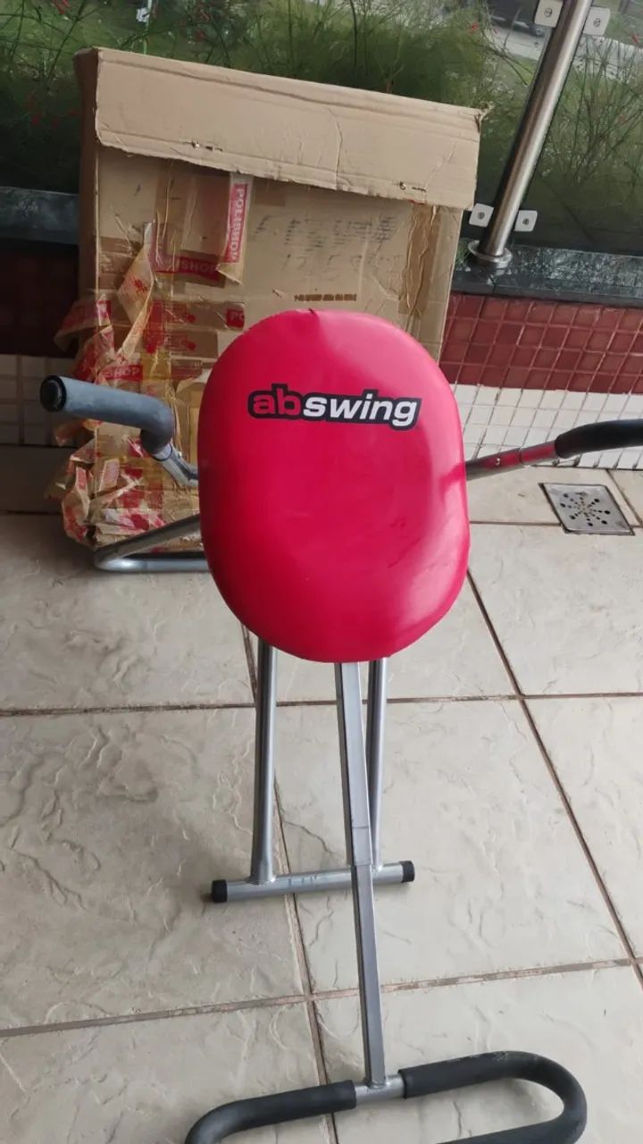Aparalho de Ginástica Abswing Polishop Encaixado