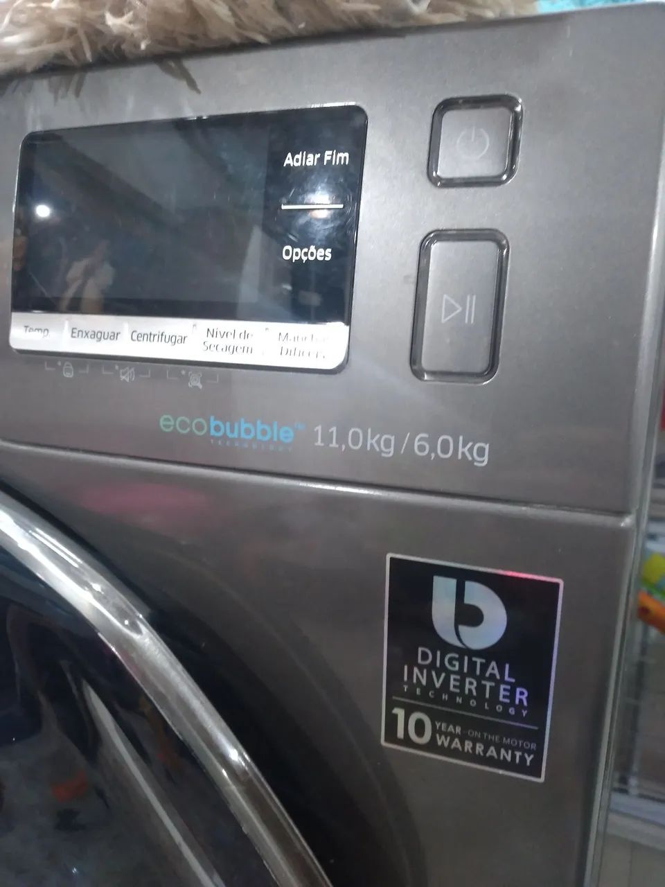 Máquina lava e seca (peças retirada)
