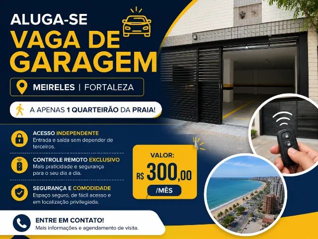 ALUGEL DE GARAGEM - MEIRELES 
