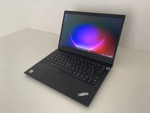Notebook Lenovo ThinkPad E14 i5 10210U + SSD 256GB + 8GB + FHD IPS + Biometria