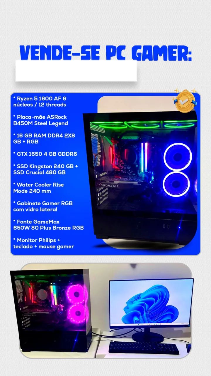 Pc gamer completo 