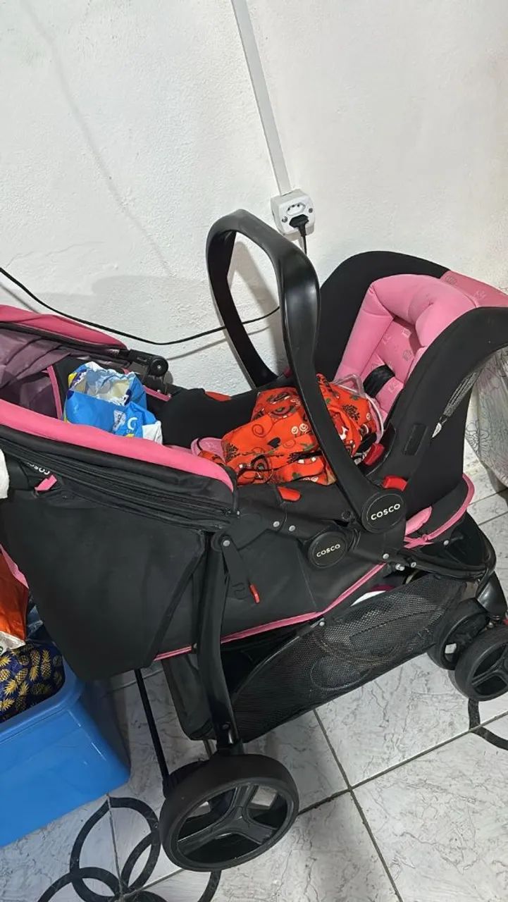 Carrinho de bebê menina  - Foto 2
