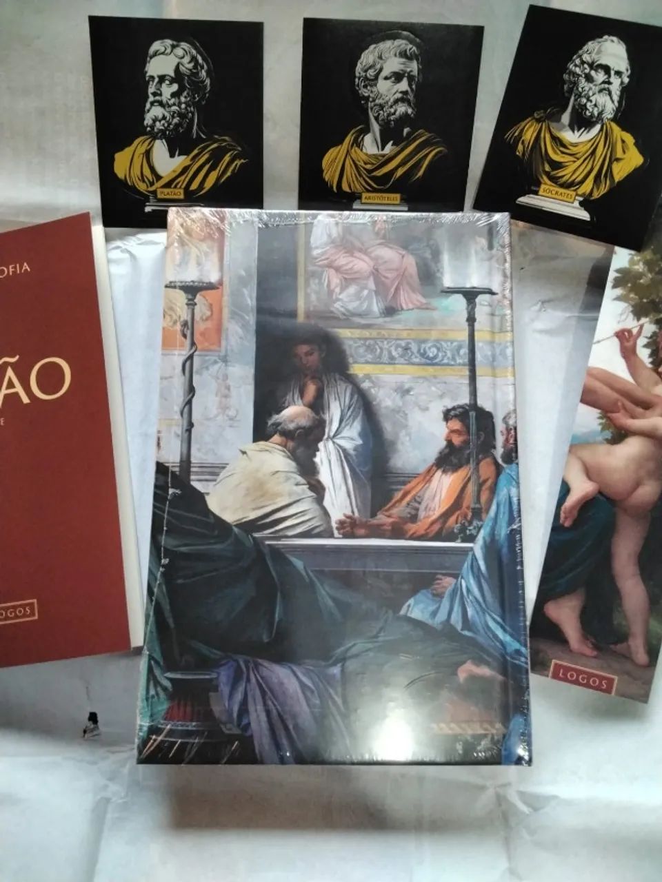 Livro O Banquete - Platão - Editora Logos - Foto 3