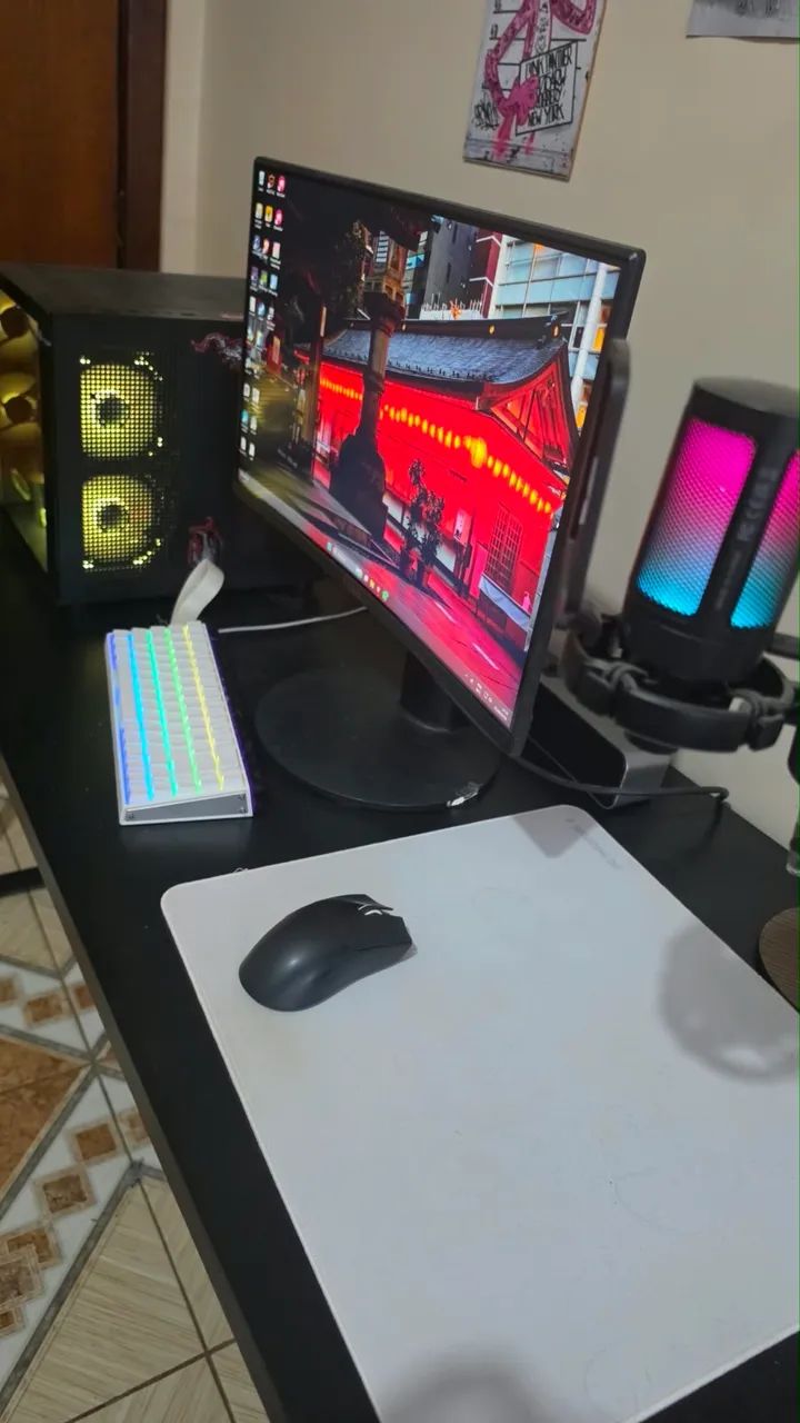 PC GAMER COM CADEIRA, MESA E PERIFÉRICOS  - Foto 2
