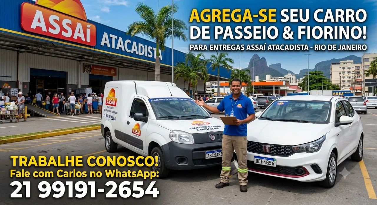 Agrego Fiorino e Passeio para Zona Norte