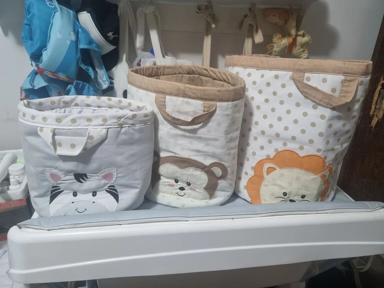 Kit Cesto organizador grão de gente