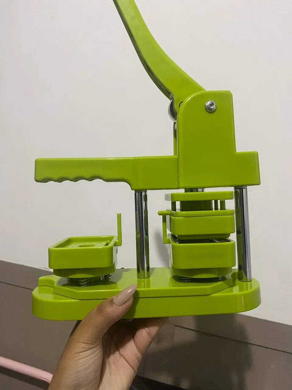Máquina de Bottons Retangular - 60x40mm - NOVA