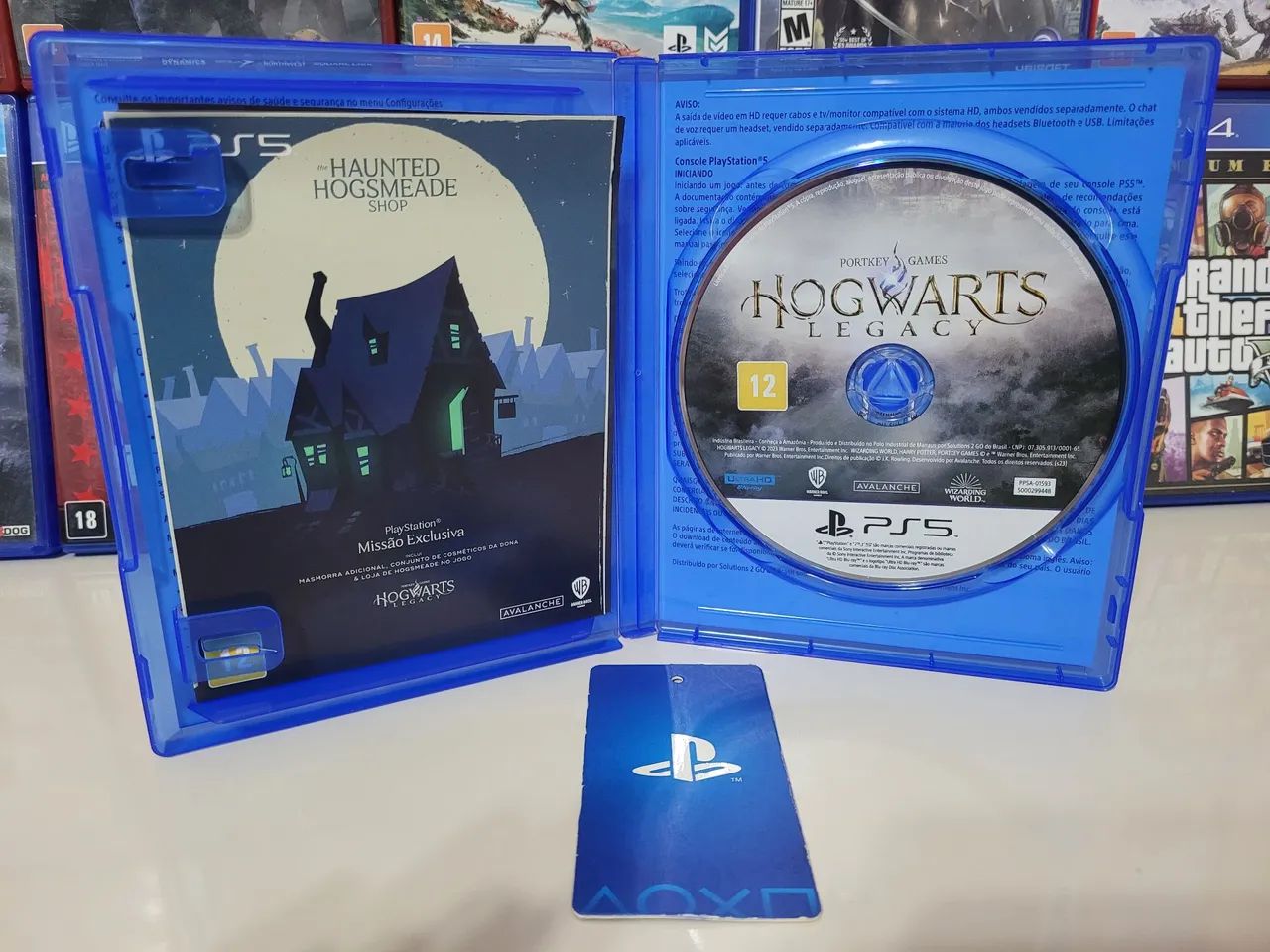 Hogwarts Legacy PS5 - CD Original Mídia Física - Foto 2