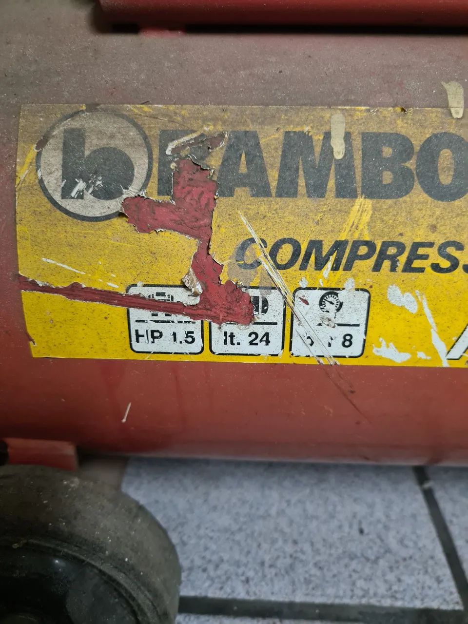 Compressor de Ar Kambozi FX90 115lbs