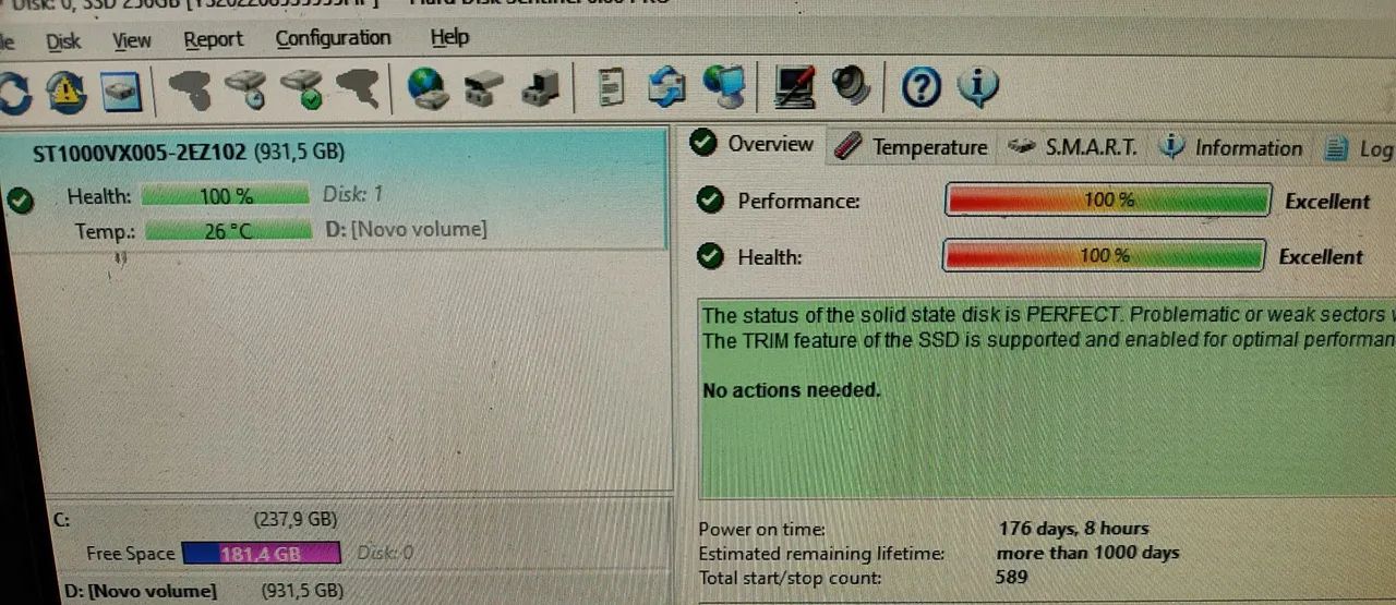 HD 1TB Seagate Skyhawk - Foto 3