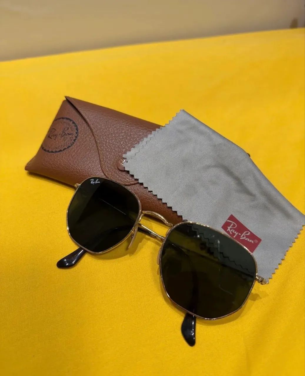 Óculos Hexagonal - RayBan (Original)