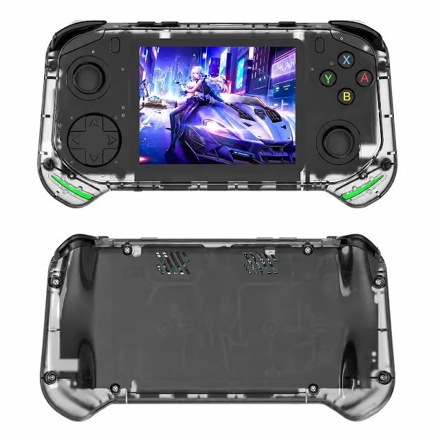 Vídeo game Portátil horizontal RX6H 20000 + Jogos 64gb Tela IPS 3.5 Polegadas Black - Foto 2
