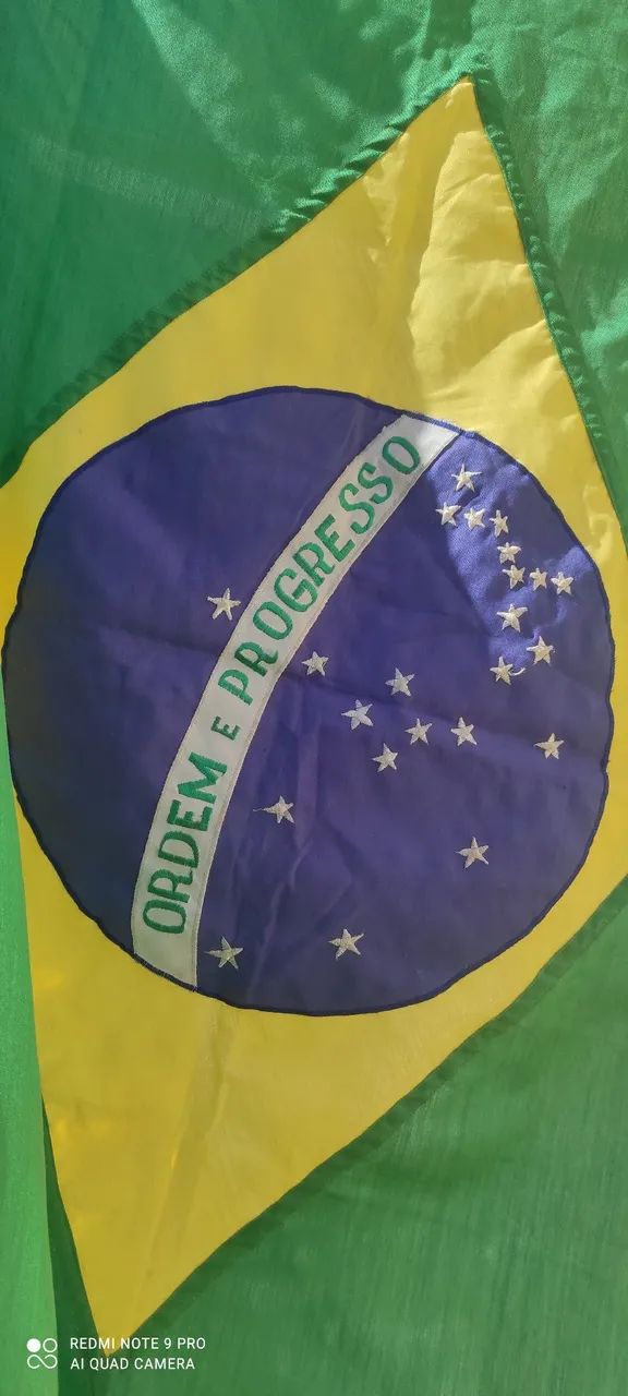 Bandeiras ,do Brasil e do Espírito Santo: - Foto 2