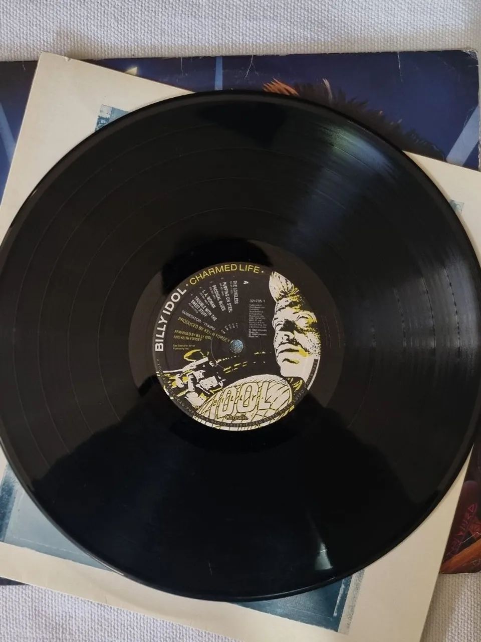 Charmed Life - Billy Idol - vinil LP - Foto 4