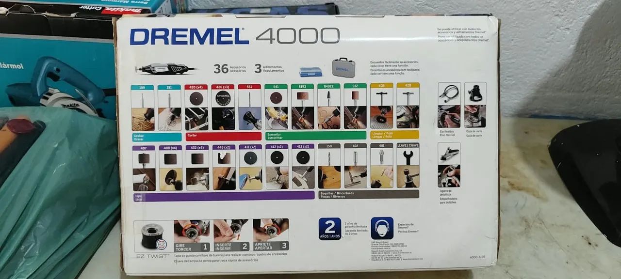 Dremel 4000 retífica eletrica - Foto 2