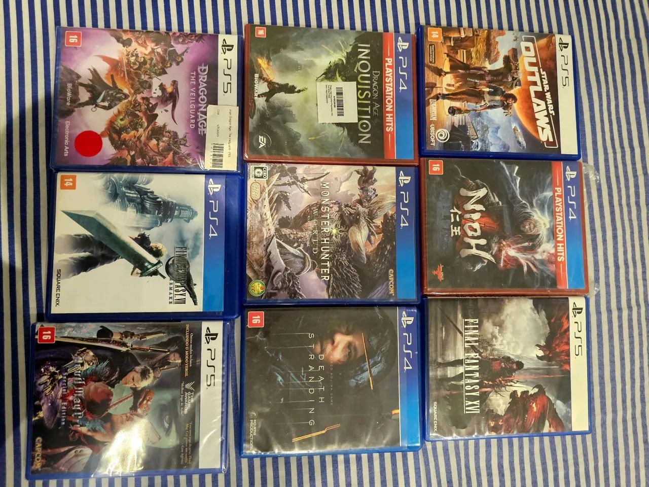Jogos de Ps5 e Ps4