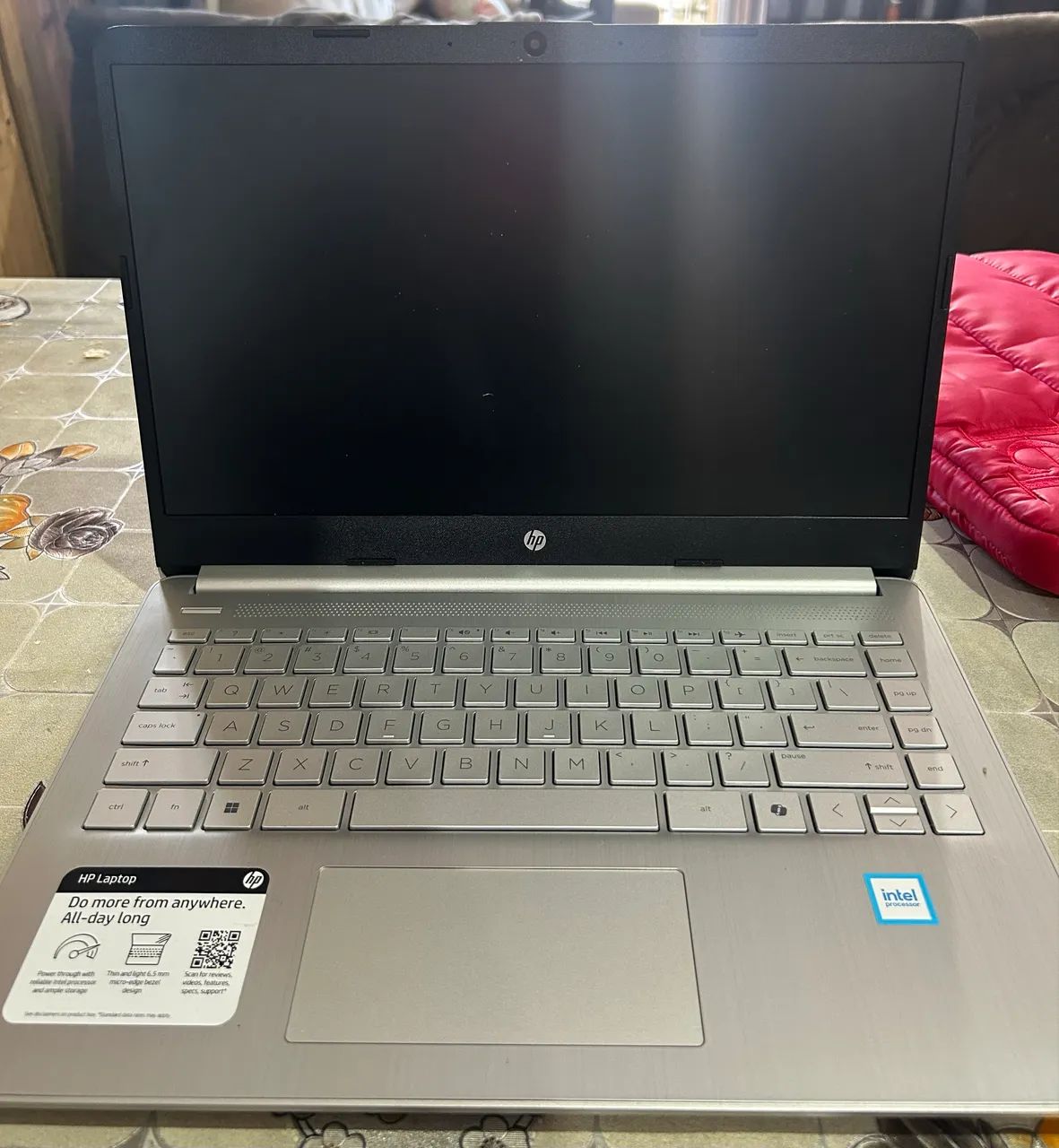 Notebook novo HP 256 gb 