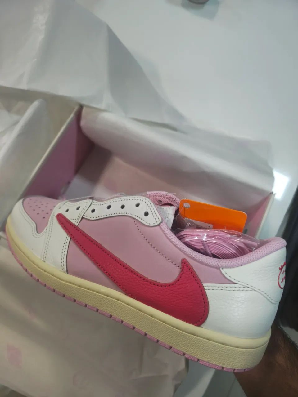 Jordan 1 travis tropical pink 43 - Foto 4