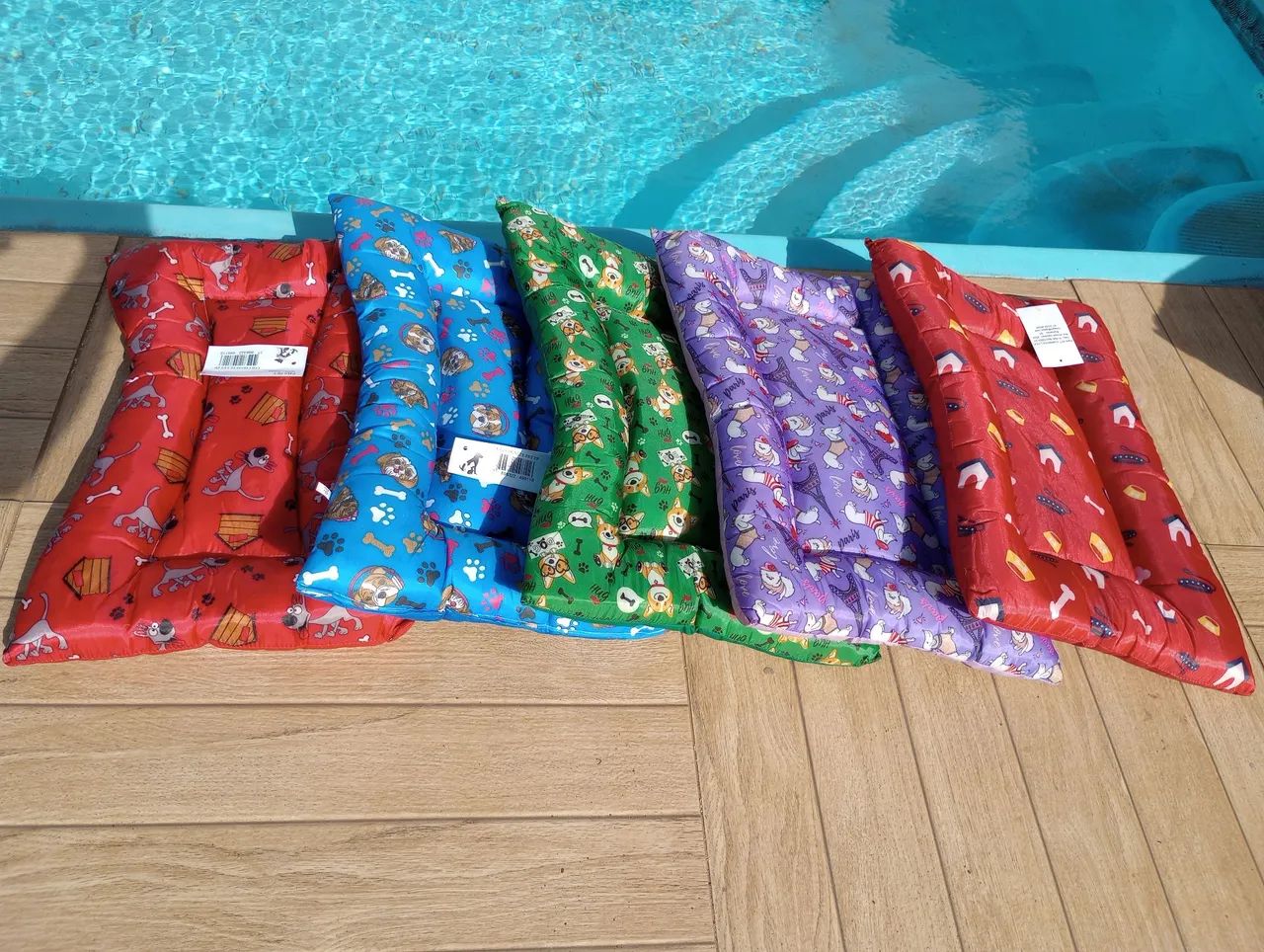 caminhas almofadas impermeável estampadas para cães ou gatos