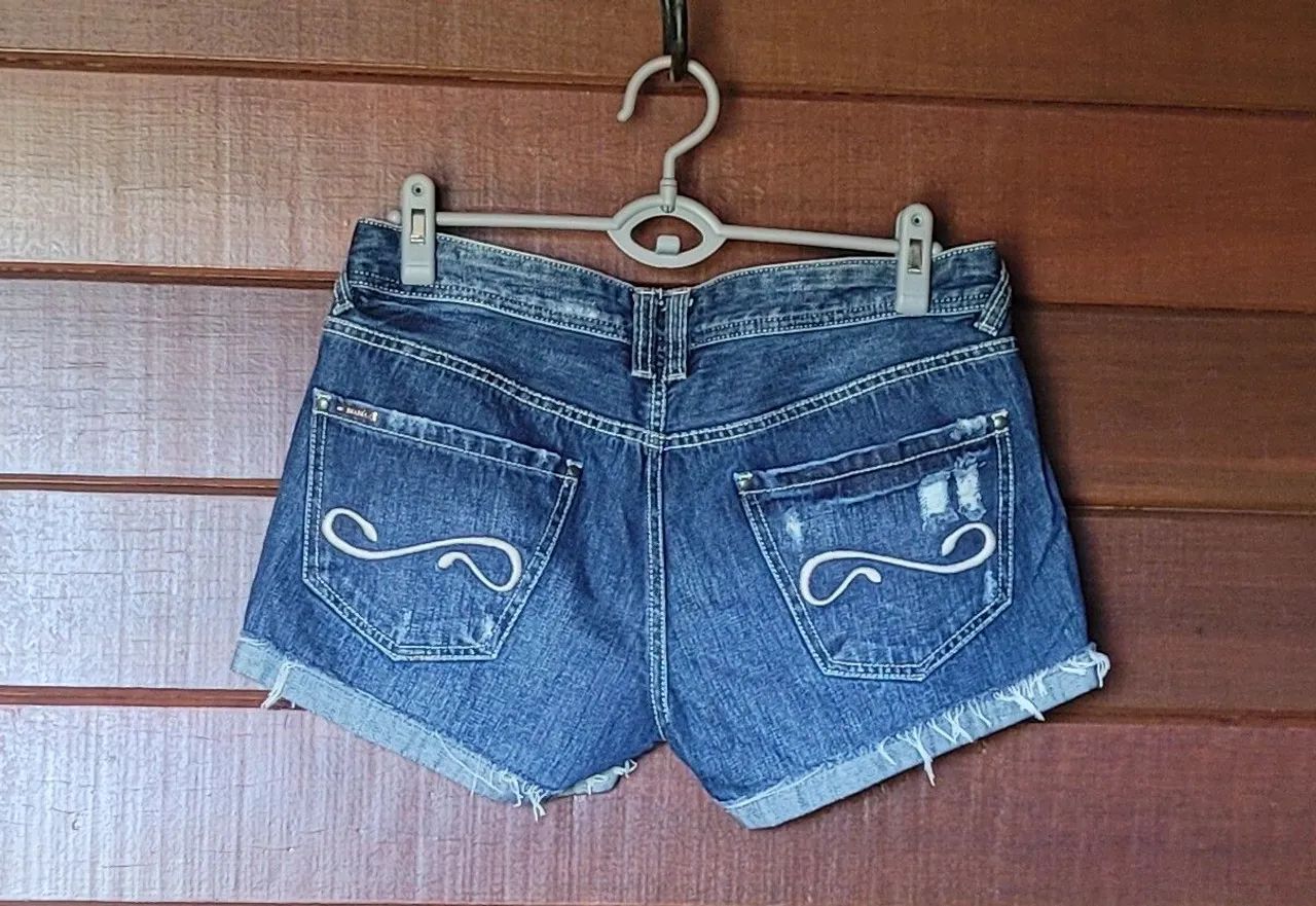 Shorts Jeans Bo.Bô Destroyed Original - Tam 42 - Foto 4