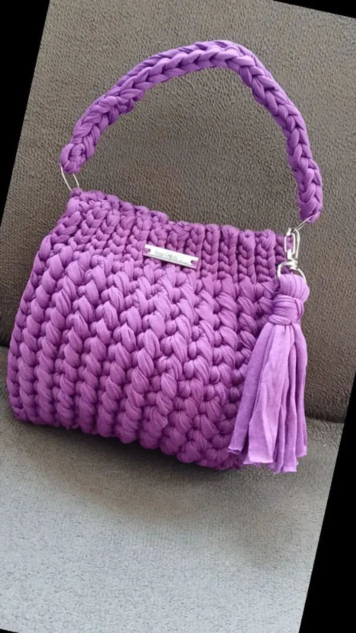 Bolsa de crochê  - Foto 2