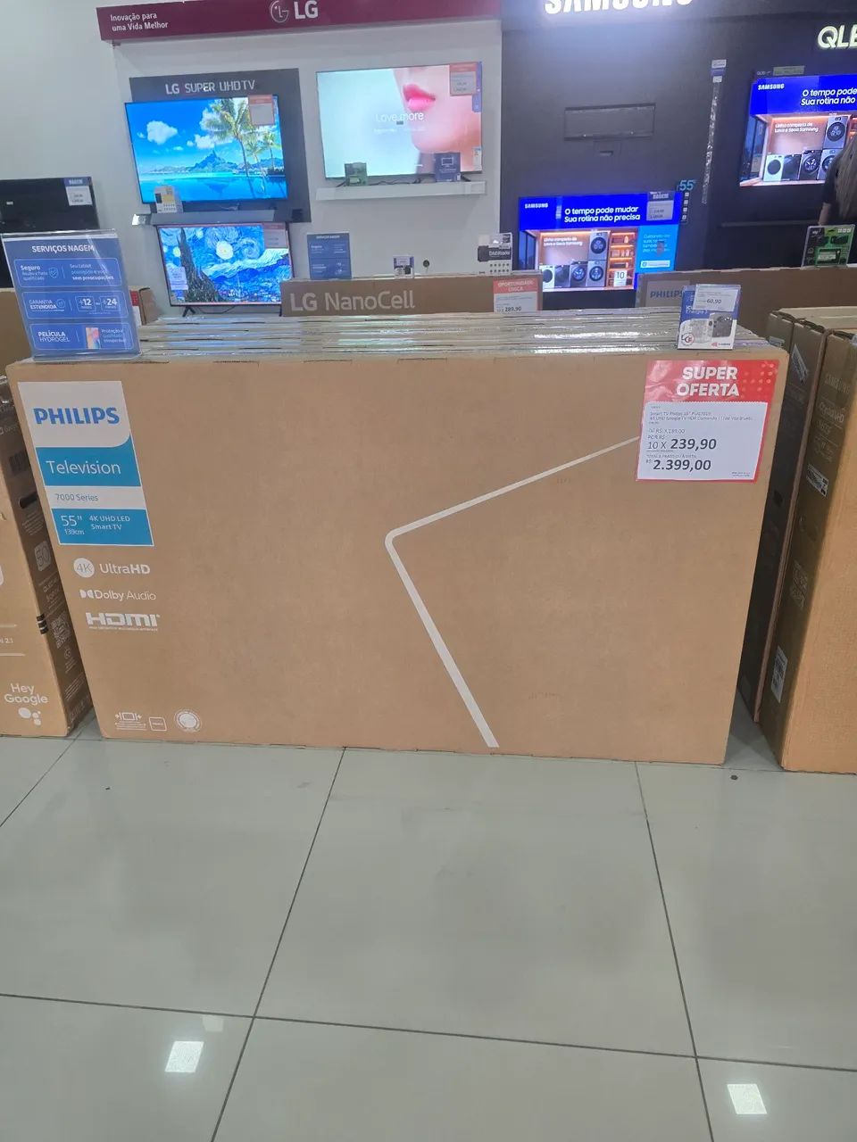 Smartv tv Philips 55 PUG7019