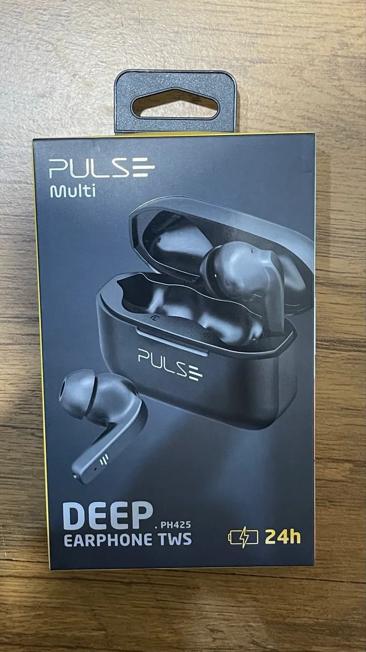 Fone TWS Sem Fio Deep Preto Pulse - PH425 - Foto 3