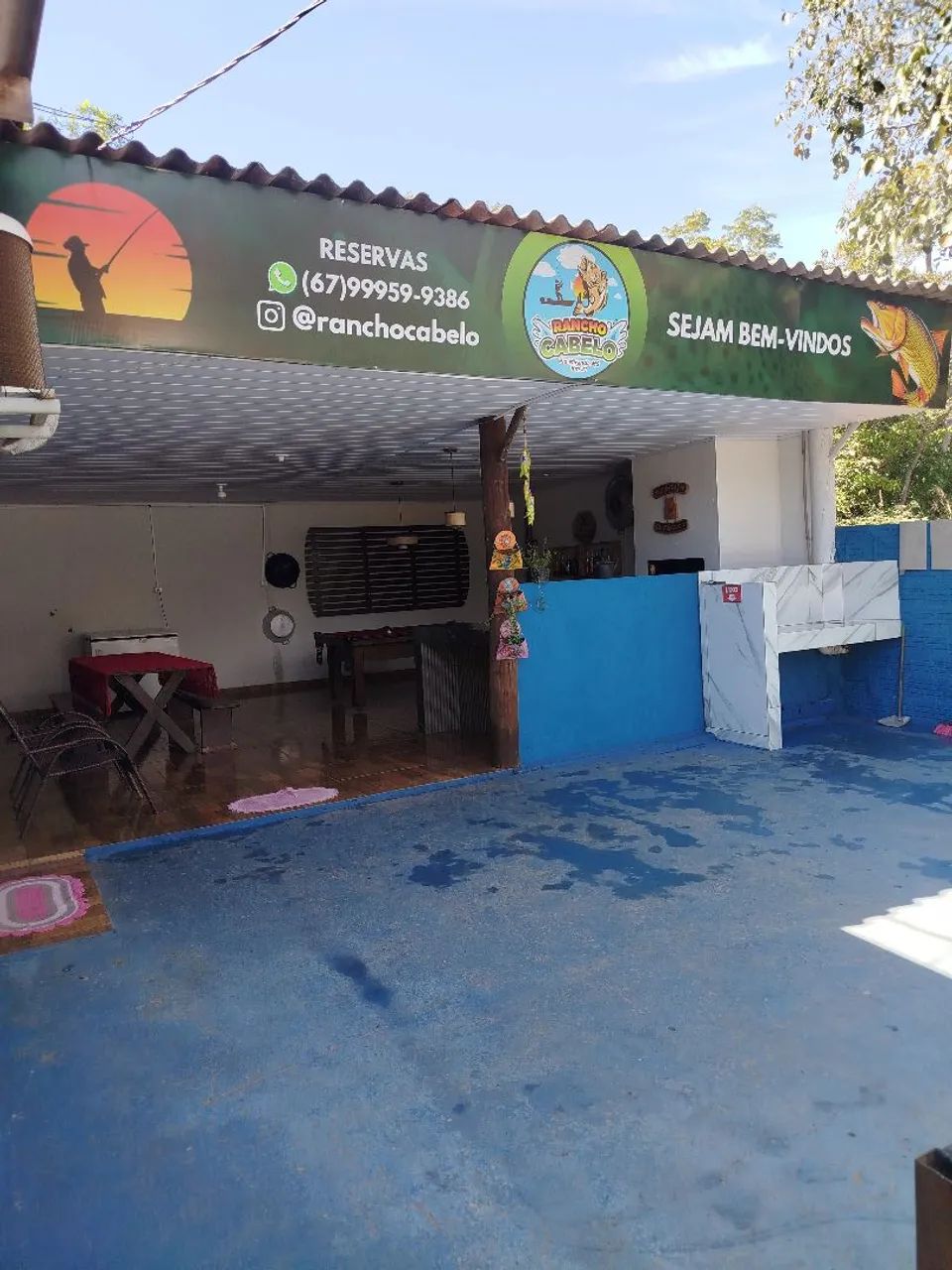 Rancho para temporada pesca Rio Miranda km21  - Foto 3