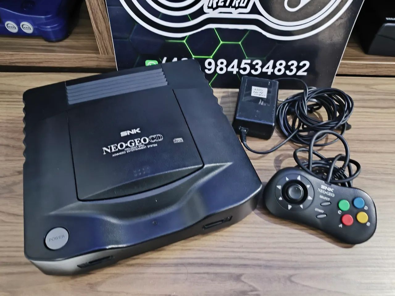 Neo Geo Cd com SD Loader 