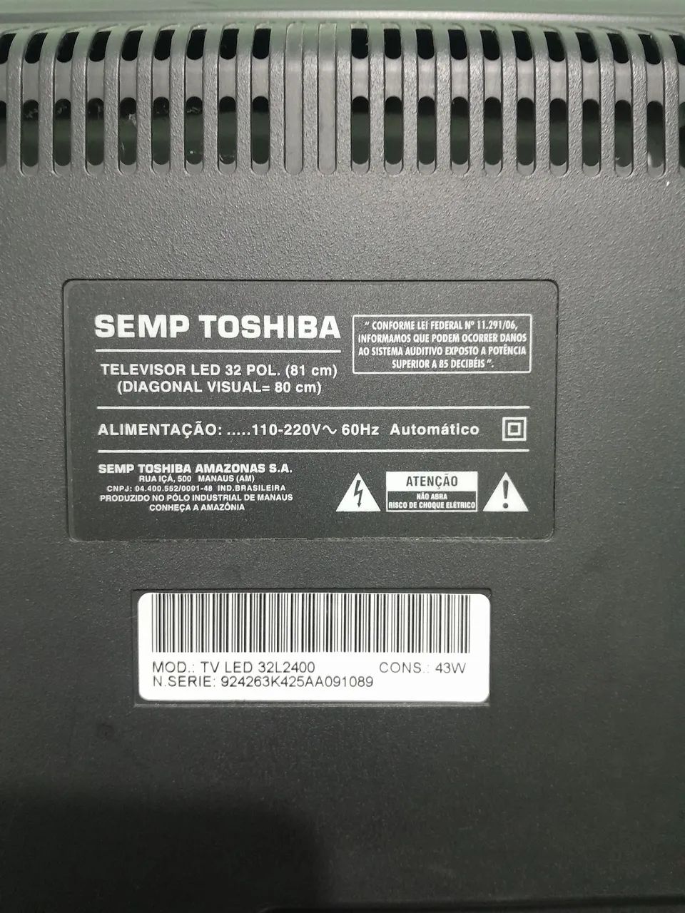 Televisão  led com defeito  - Foto 5