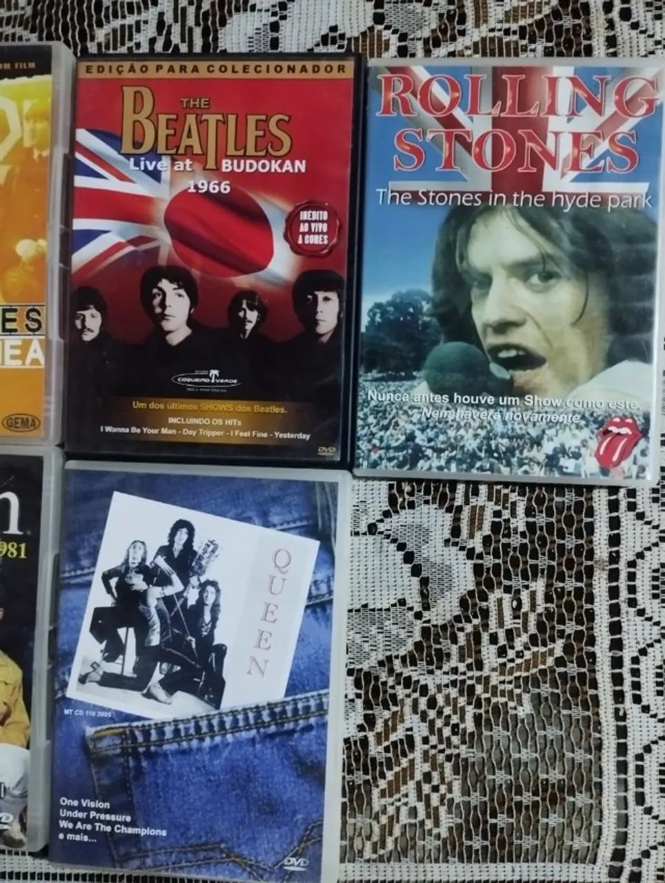 Super coleção de Rock: The Beatles, Rolling Stones e Queen!! - CDs