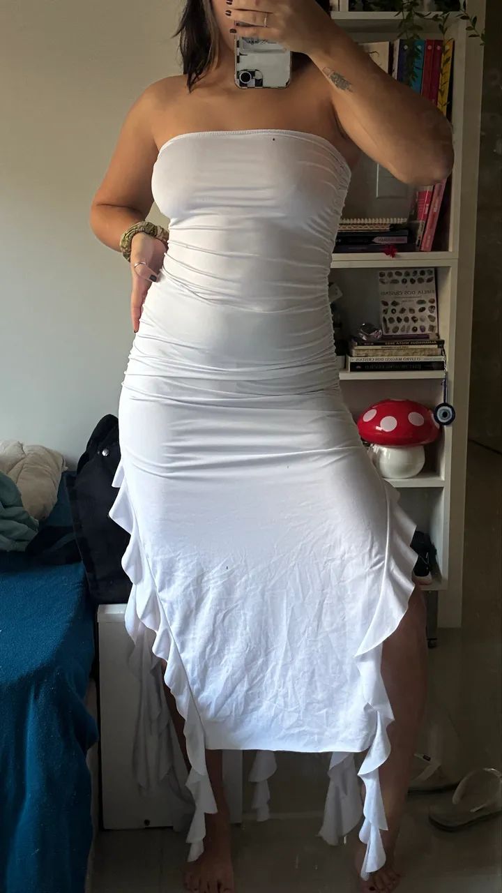 Vestido sereia 
