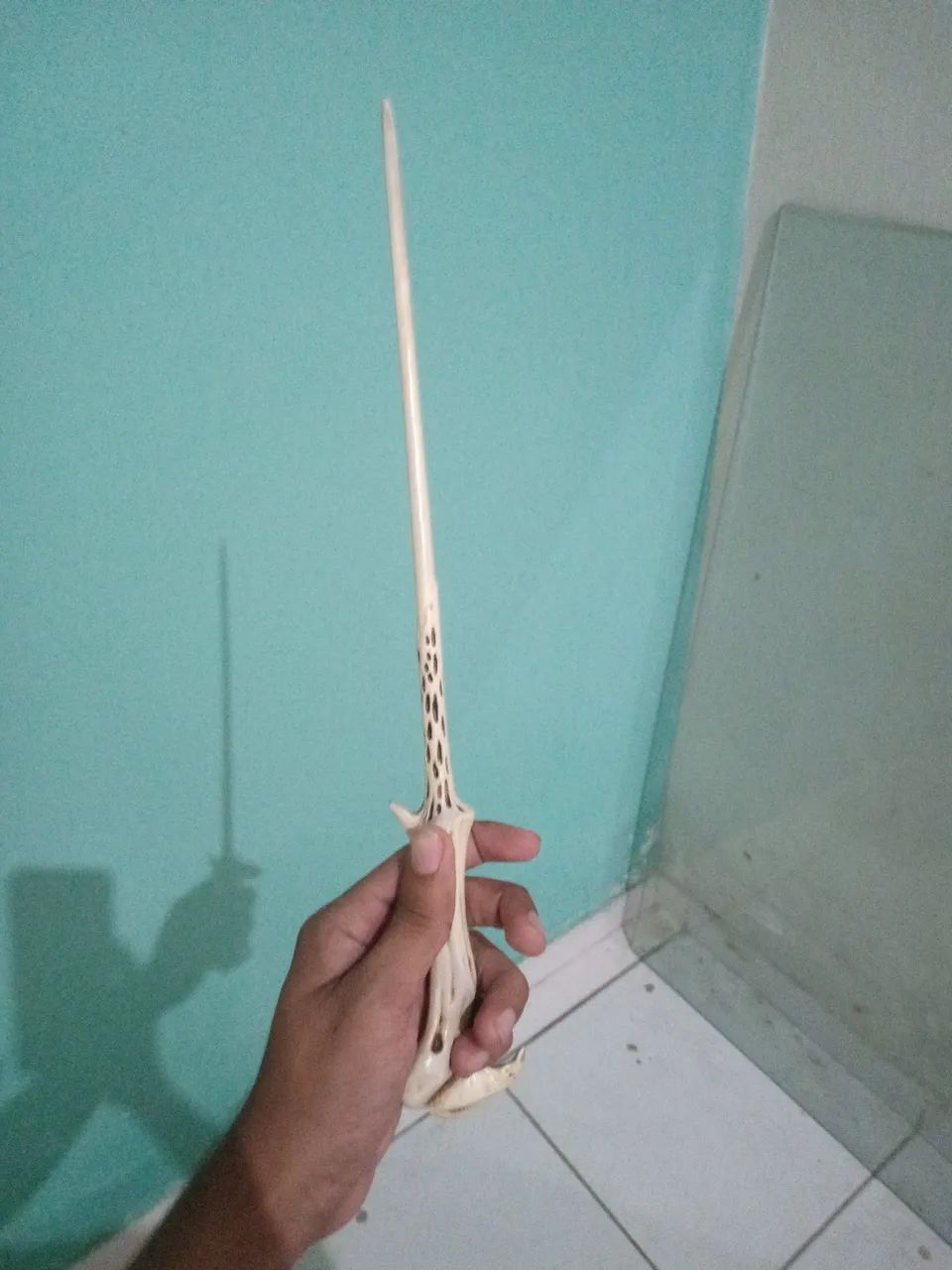Varinha lorde Voldemort colecionavel - Foto 4