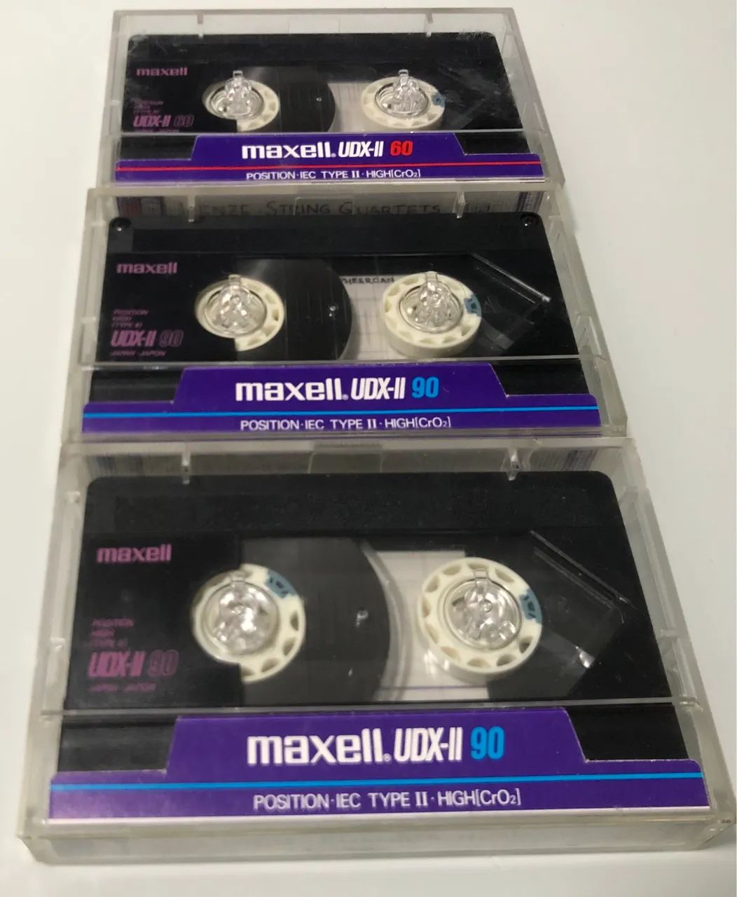 Fita k7 cassete Maxell Chrome - Foto 2