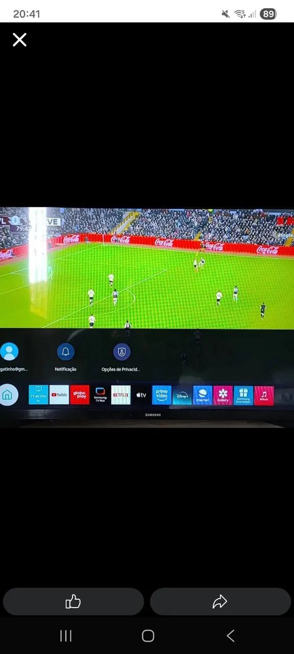 smart tv hd samsung t4300 - Foto 2